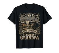 Ce n'est Pas Mon Premier Cow-Boy de rodéo. Grand-père Cow-Boy T-Shirt