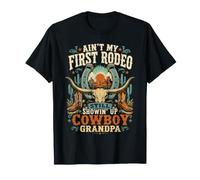 Ce n'est Pas Mon Premier Cow-Boy de rodéo. Grand-père Cow-Boy T-Shirt