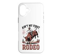 Ce n'est Pas Mon Premier rodéo Bull Riding Cowboy Western Bull Rider Coque pour iPhone 16 Plus