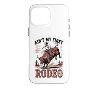 Ce n'est Pas Mon Premier rodéo Bull Riding Cowboy Western Bull Rider Coque pour iPhone 16 Pro Max