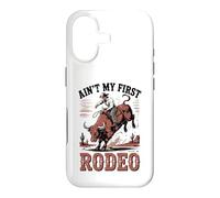 Ce n'est Pas Mon Premier rodéo Bull Riding Cowboy Western Bull Rider Coque pour iPhone 17