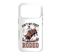 Ce n'est Pas Mon Premier rodéo Bull Riding Cowboy Western Bull Rider Coque pour iPhone 17 Pro