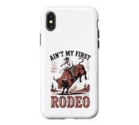 Ce n'est Pas Mon Premier rodéo Bull Riding Cowboy Western Bull Rider Coque pour iPhone X/XS