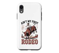 Ce n'est Pas Mon Premier rodéo Bull Riding Cowboy Western Bull Rider Coque pour iPhone XR