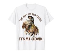 Ce n'est pas mon premier rodéo, c'est mon deuxième et deuxième anniversaire Cowboy T-Shirt