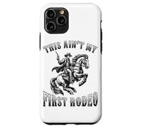 Ce n'est Pas Mon Premier rodéo Cowboy Howdy Wild West Horseback Coque pour iPhone 11 Pro