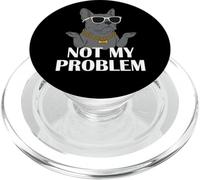 Ce n'est Pas Mon problème French Bulldog Frenchie PopSockets PopGrip pour MagSafe