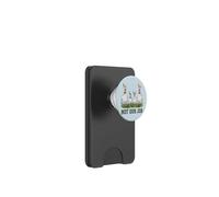 Ce n'est Pas Notre Travail, drôle, Poulet, oie, Lapin de Pâques PopSockets PopWallet pour MagSafe