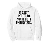 Ce n'est Pas Poli de Regarder fixement, mais Je comprends la Gymnastique Motivationnelle Sweat à Capuche