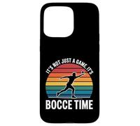 Ce n'est Pas qu'un Jeu, C'est Bocce Time Coque pour iPhone 15 Pro Max