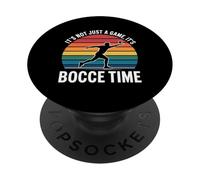 Ce n'est Pas qu'un Jeu, C'est Bocce Time PopSockets PopGrip Adhésif