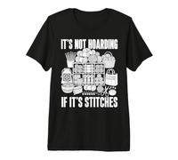 Ce n'est Pas thésaurisé si C'est Un Amateur de Fils Stitches T-Shirt Haut de Gamme