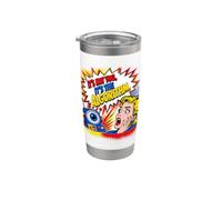 Ce n'est pas toi, c'est l'algorithme Pop Art Gobelet isotherme en acier inoxydable double paroi