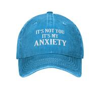 Ce n'est Pas Toi, C'est Mon Anxiété. Unisexe Casquette Trucker Anti UV Trucker Caps Stylée Casquettes Snapback pour Tennis Extérieur Voyage