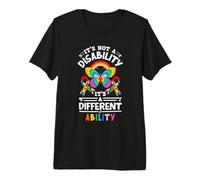 Ce n'est Pas Un Handicap, C'est Une capacité différente : l'Autisme T-Shirt Haut de Gamme