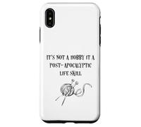 Ce n'est Pas Un Passe-Temps, C'est Un Tricot Post-apocalyptique Coque pour iPhone XS Max