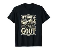 Ce n'est Pas Un proxénète Walk Its Gout Funny Vintage T-Shirt