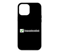 Ce n'est Pas Un Robot, Un mème Internet Amusant Coque pour iPhone 12 Pro Max