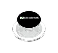 Ce n'est Pas Un Robot, Un mème Internet Amusant PopSockets PopGrip pour MagSafe