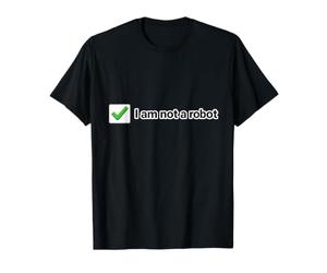 Ce n'est Pas Un Robot, Un mème Internet Amusant T-Shirt