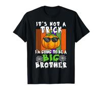 Ce n'est Pas Une Astuce bientôt Big Brother Cool Pumpkin Halloween T-Shirt