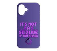 Ce n'est Pas Une Crise, Je suis en Train d'atténuer Une drôle de Sensibilisation à l'épilepsie Coque pour iPhone 16