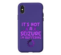 Ce n'est Pas Une Crise, Je suis en Train d'atténuer Une drôle de Sensibilisation à l'épilepsie Coque pour iPhone X/XS