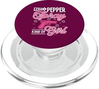 Ce n'est Pas Une Fille du Genre à vaporiser du Poivre PopSockets PopGrip pour MagSafe