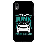 Ce n'est pas une malbouffe, c'est une voiture de projet pour mécanicien automobile Coque pour iPhone XR