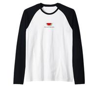 Ce n'est Pas Une pastèque - Palestine Fun Manche Raglan