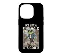 Ce n'est Pas Une Promenade de proxénètes, C'est Gout Funny Frog Coque pour iPhone 14 Pro