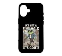 Ce n'est Pas Une Promenade de proxénètes, C'est Gout Funny Frog Coque pour iPhone 16