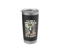 Ce n'est pas une promenade de proxénètes, c'est Gout Funny Frog Gobelet isotherme en acier inoxydable double paroi