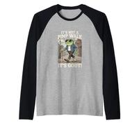 Ce n'est Pas Une Promenade de proxénètes, C'est Gout Funny Frog Manche Raglan