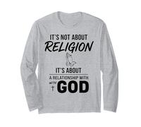 Ce n'est Pas Une Question de Religion, C'est Une Relation chrétienne Manche Longue