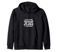 Ce n'est Pas Une Religion, C'est Une Relation avec Jésus Design Sweat à Capuche