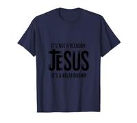 Ce n'est Pas Une Religion | C'est Une Relation avec Jésus T-Shirt