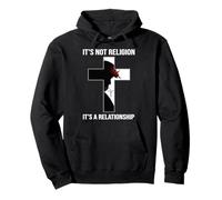 Ce n'est Pas Une Religion, C'est Une Relation personnelle Sweat à Capuche