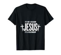 Ce n'est Pas Une Religion | Conception de Relations de Foi chrétienne T-Shirt