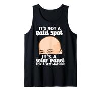Ce n'est Pas Une Tache Chauve, C'est Un Panneau Solaire pour Une Machine Sexuelle Débardeur