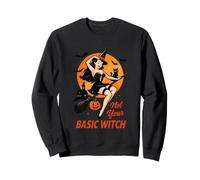 Ce n'est Pas Votre Graphique d'halloween de sorcière de Base Sweatshirt
