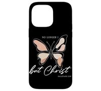 Ce n'est Plus Moi, mais Le Christ (Galates 2:20) Christian Butterfly Coque pour iPhone 14 Pro Max