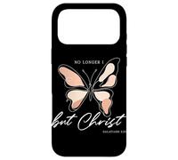 Ce n'est Plus Moi, mais Le Christ (Galates 2:20) Christian Butterfly Coque pour iPhone 17 Pro Max