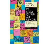 Ce n'est qu'un au revoir - Romain Monnery - Au diable vauvert - broché - Roman