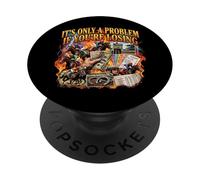 Ce n'est qu'un problème si Vous perdez Le Jeu de Courses de Chevaux PopSockets PopGrip Adhésif