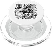 Ce n'est qu'un problème si Vous perdez Le Jeu de Courses de Chevaux PopSockets PopGrip pour MagSafe