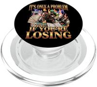 Ce n'est qu'un problème si Vous perdez Le Jeu de Courses de Chevaux PopSockets PopGrip pour MagSafe