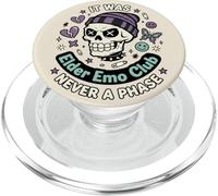 Ce n'était jamais Un Squelette de Phase pour Elder Emo Club PopSockets PopGrip pour MagSafe