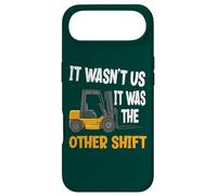 Ce n'était Pas Nous, c'était l'autre Quart de Travail, Un conducteur de Chariot élévateur Amusant Coque pour iPhone Air