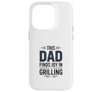 Ce Papa Trouve de la Joie à Griller Le Roi du Barbecue Coque pour iPhone 14 Pro